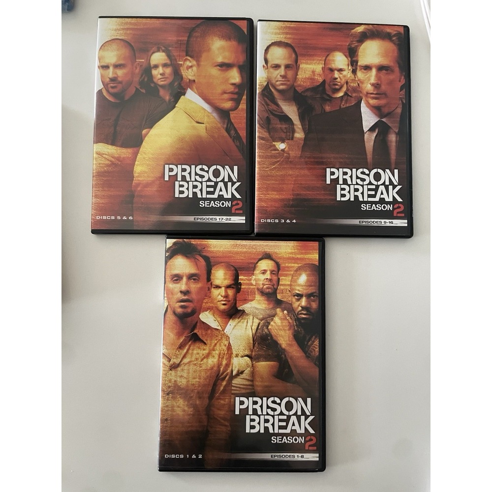 Prison Break Seasons 2 & 3 DVD Box Set Disc 2 Seasons - Picture 11 of 14